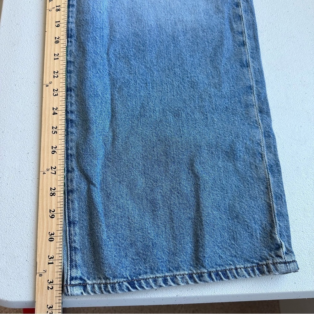 Madewell Super-wide-Leg Jeans in Larkins Wash - Picture 9 of 15